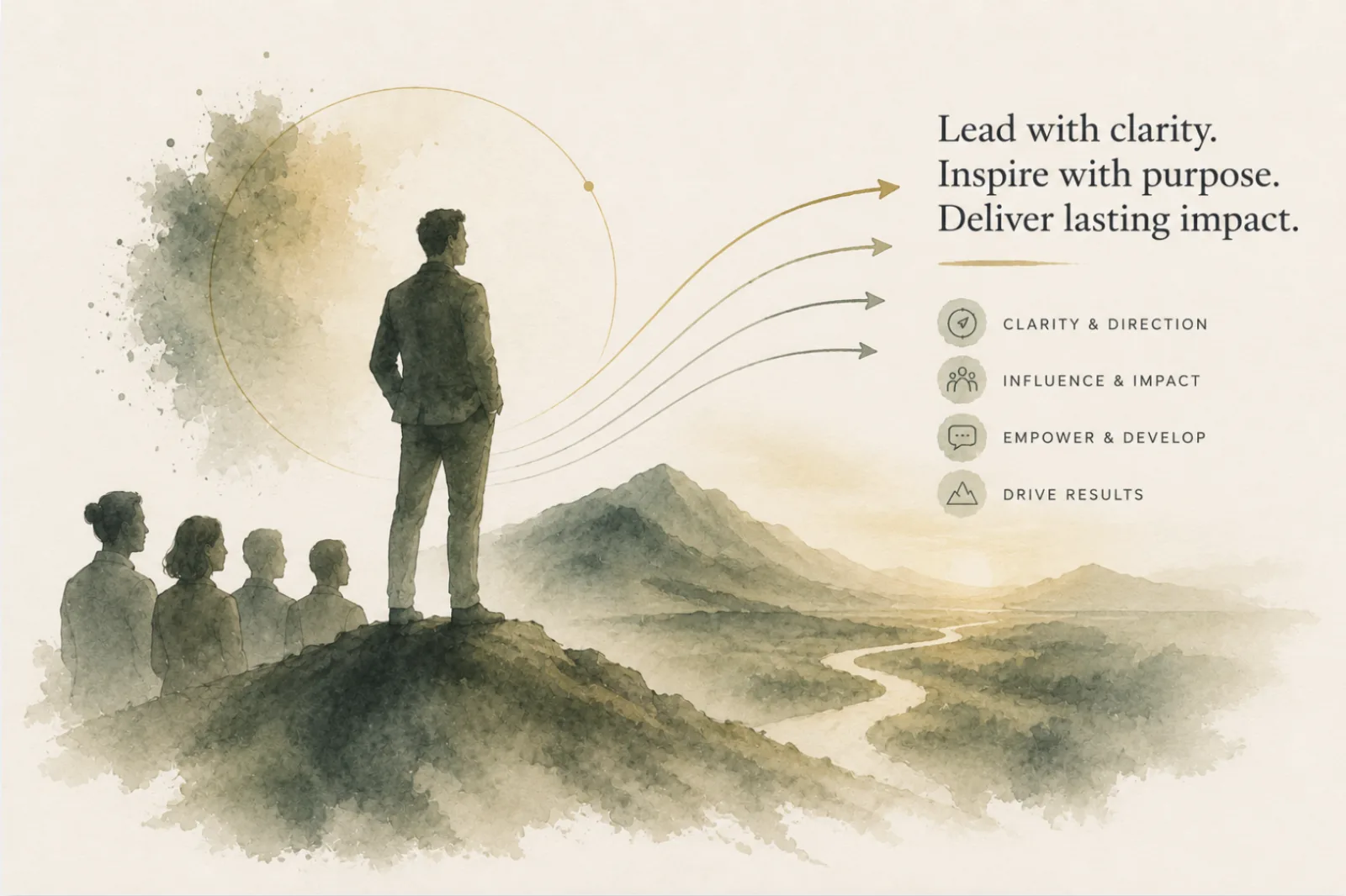 Leadership Skills — conceptual illustration